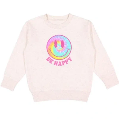 Sweet Wink Kids'  Be Happy Sweatshirt In Natural