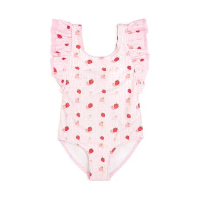 Sweet Wink Kids'  Berry Cute Bathing Suit In Pink