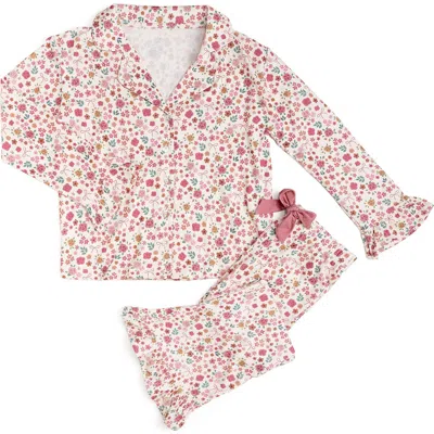 Sweet Wink Kids'  Berry Floral Lounge Set In Multi