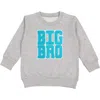 Sweet Wink Big Bro Patch Sweatshirt In Grey