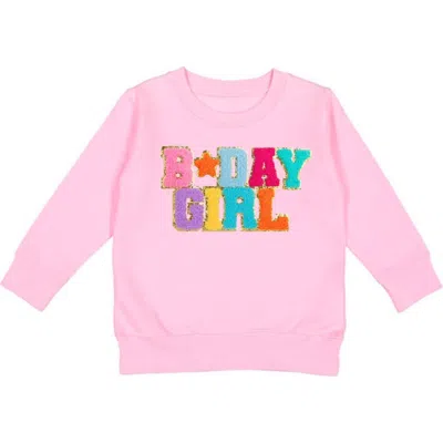 SWEET WINK SWEET WINK BIRTHDAY GIRL PATCH SWEATSHIRT