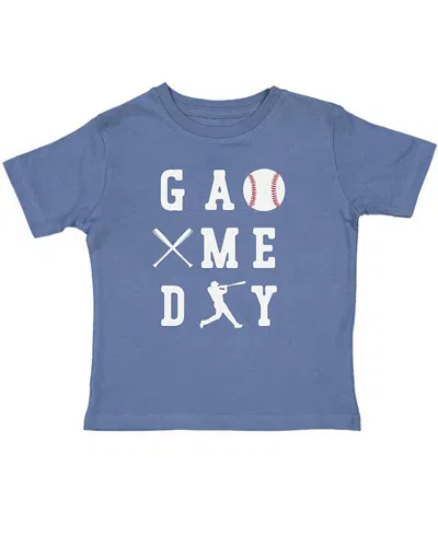 Sweet Wink Boys' Baseball Game Day Short Sleeve T-shirt - Baby, Little Kid, Big Kid In Purple
