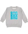 Sweet Wink Big Bro Patch Sweatshirt In Grey