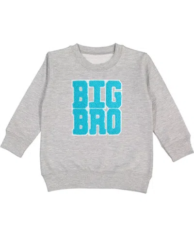SWEET WINK BOYS' BIG BRO PATCH SWEATSHIRT - LITTLE KID, BIG KID