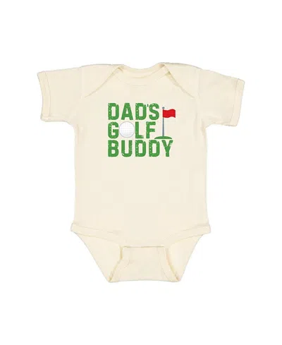 Sweet Wink Boys' Dad's Golf Buddy Short Sleeve Bodysuit - Baby In Natural