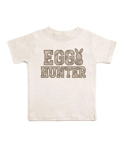 Sweet Wink Boys' Egg Hunter Camo Easter Short Sleeve T-shirt - Little Kid, Big Kid In Neutral