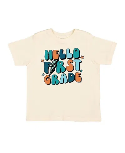 SWEET WINK BOYS' HELLO FIRST GRADE SHORT SLEEVE T-SHIRT - LITTLE KID, BIG KID