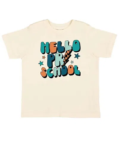 SWEET WINK BOYS' HELLO PRESCHOOL SHORT SLEEVE T-SHIRT - LITTLE KID, BIG KID