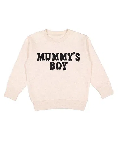 Sweet Wink Boys' Mummy's Boy Halloween Sweatshirt - Little Kid, Big Kid In Neutral