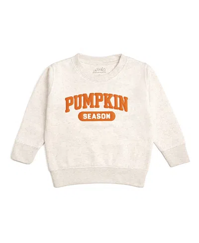 Sweet Wink Boys' Pumpkin Season Puff Ink Sweatshirt - Baby, Little Kid In Neutral