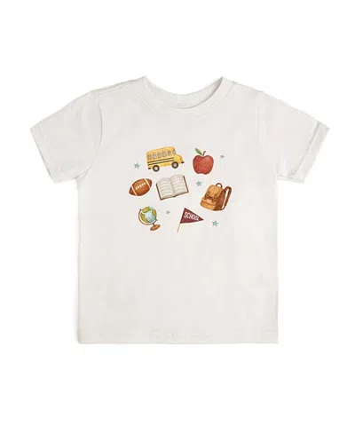 Sweet Wink Boys' School Dude Short Sleeve T-shirt - Little Kid, Big Kid In Gray