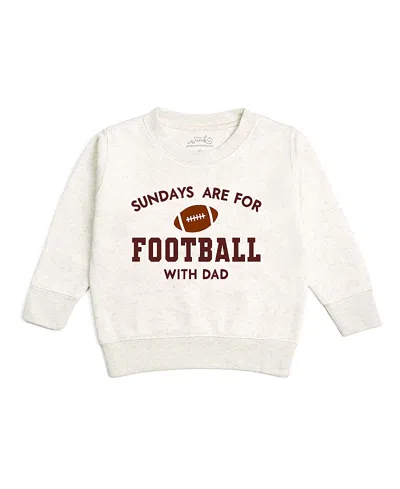 Sweet Wink Boys' Sundays Are For Football Sweatshirt - Baby, Little Kid In Neutral