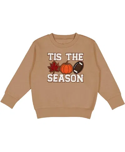 Sweet Wink Boys' Tis The Season Pumpkin Patch Sweatshirt - Baby In Brown