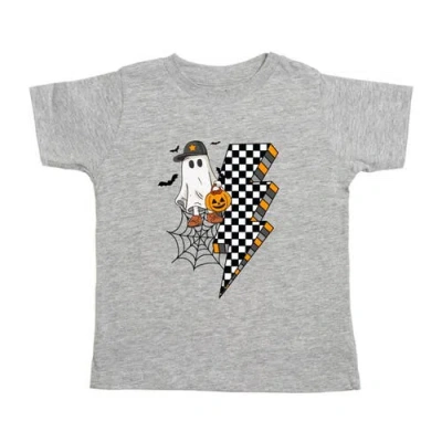 SWEET WINK SWEET WINK CHECKER GHOST HALLOWEEN SHORT SLEEVE T-SHIRT