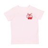 Sweet Wink Cherry Patch Short Sleeve T-shirt In Pink