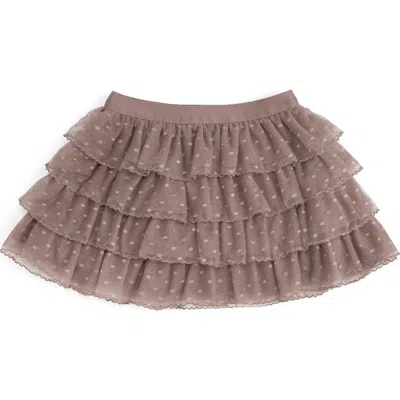 Sweet Wink Babies'  Coco Ruffle Tutu Skirt In Brown