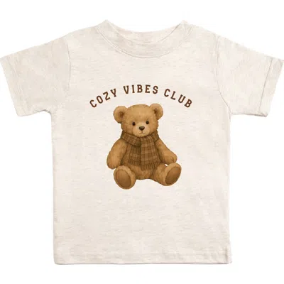 Sweet Wink Babies'  Cozy Teddy Short Sleeve T-shirt In Neutral