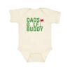 Sweet Wink Dad's Golf Buddy Short Sleeve Bodysuit In Natural