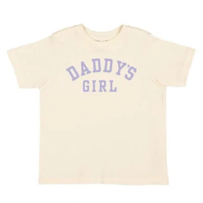 Sweet Wink Kids'  Daddy's Girl Short Sleeve T-shirt In Natural