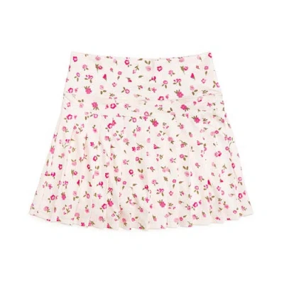 Sweet Wink Kids'  Ditsy Floral Athletic Skort In Pink