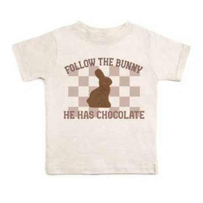 Sweet Wink Kids'  Easter Chocolate Bunny Short Sleeve T-shirt In Neutral