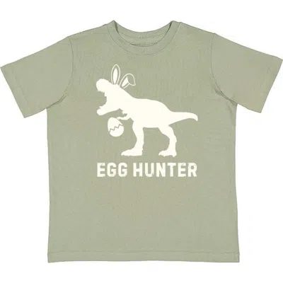 Sweet Wink Kids'  Egg Hunter Easter Short Sleeve T-shirt In Sage