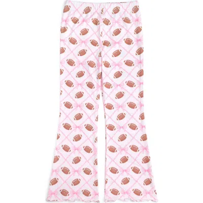 Sweet Wink Kids'  Football Trellis Flare Legging In Multi