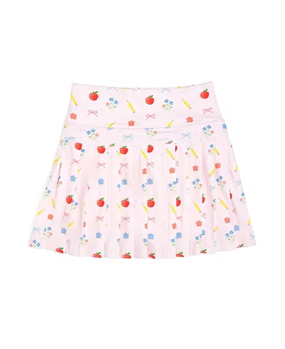 Sweet Wink Girls' Back To School Athletic Skort - Little Kid, Big Kid In Pink