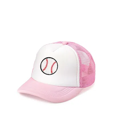 Sweet Wink Girls' Baseball Patch Trucker Hat - Little Kid, Big Kid