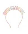 Sweet Wink Girls' Birthday Girl Headband - Little Kid, Big Kid In Multicolor