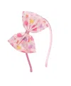 Sweet Wink Girls' Birthday Party Tulle Bow Headband - Little Kid, Big Kid In Multicolor