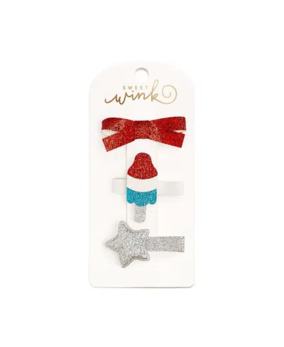 Sweet Wink Girls' Bomb Pop Clip Set - Little Kid, Big Kid