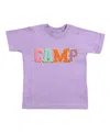 Sweet Wink Girls' Camp Patch Short Sleeve T-shirt - Little Kid, Big Kid In Purple