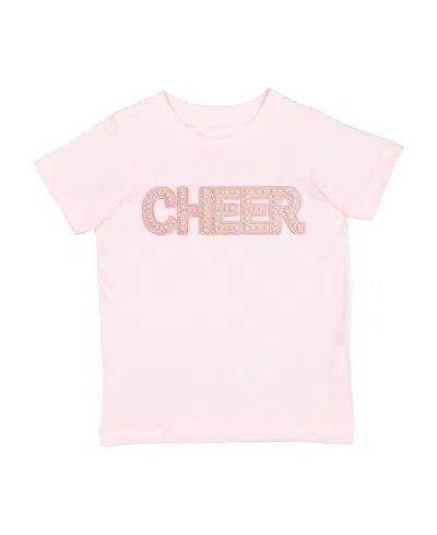 Sweet Wink Girls' Cheer Pearl Patch Short Sleeve T-shirt - Baby In Pink
