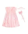 Sweet Wink Girls' Coquette Bow Dress Up Kit - Ages 3+ Years In Pink