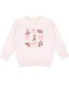 Sweet Wink Cowgirl Sweatshirt In Natural