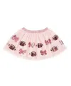 Sweet Wink Girls' Coquette Football Sequin Tutu - Little Kid, Big Kid In Pink