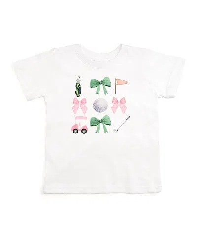 SWEET WINK GIRLS' COQUETTE GOLF GIRL SHORT SLEEVE T-SHIRT - BABY