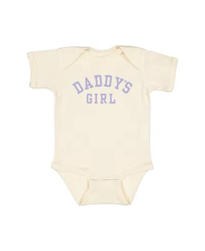 Sweet Wink Girls' Daddy's Girl Short Sleeve Bodysuit - Baby In Brown