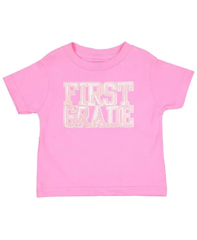 SWEET WINK GIRLS' FIRST GRADE SEQUIN PATCH SHORT SLEEVE T-SHIRT - LITTLE KID, BIG KID
