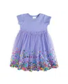 Sweet Wink Girls' Lavender Confetti Short Sleeve Tutu Dress - Little Kid, Big Kid In Lavender