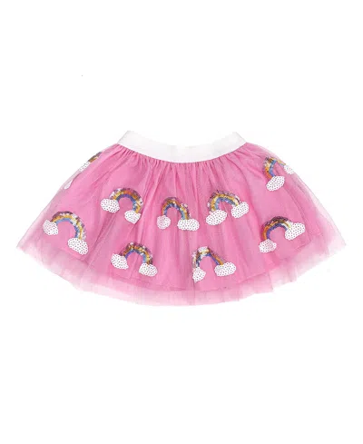 Sweet Wink Girls' Magical Rainbow Tutu Skirt - Baby, Little Kid In Pink