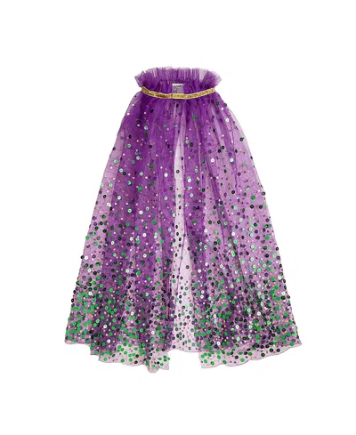 Sweet Wink Girls' Mardi Gras Confetti Cape - Little Kid, Big Kid In Multi