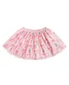 Sweet Wink Girls' Nutcracker Trellis Christmas Tutu Skirt - Baby In Pink