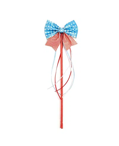 Sweet Wink Girls' Patriotic Bow Wand - Little Kid, Big Kid