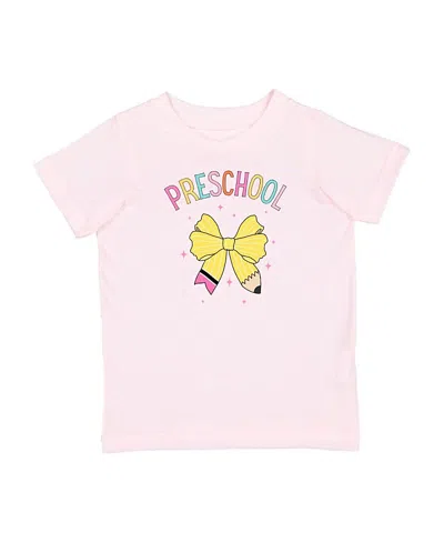 SWEET WINK GIRLS' PRESCHOOL PENCIL BOW SHORT SLEEVE T-SHIRT - LITTLE KID, BIG KID