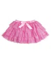 Sweet Wink Raspberry Bow Tiered Tutu In Pink