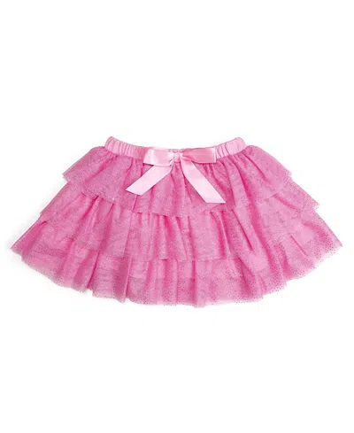 SWEET WINK GIRLS' RASPBERRY BOW TIERED TUTU - BABY, LITTLE KID, BIG KID