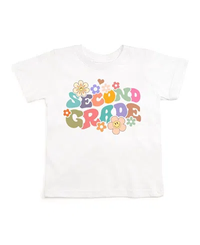 Sweet Wink Girls' Second Grade Retro Short Sleeve T-shirt - Little Kid, Big Kid In Multi