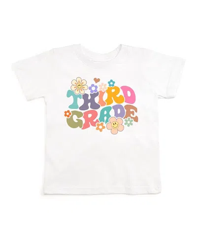 Sweet Wink Girls' Third Grade Retro Short Sleeve T-shirt - Little Kid, Big Kid In Multi